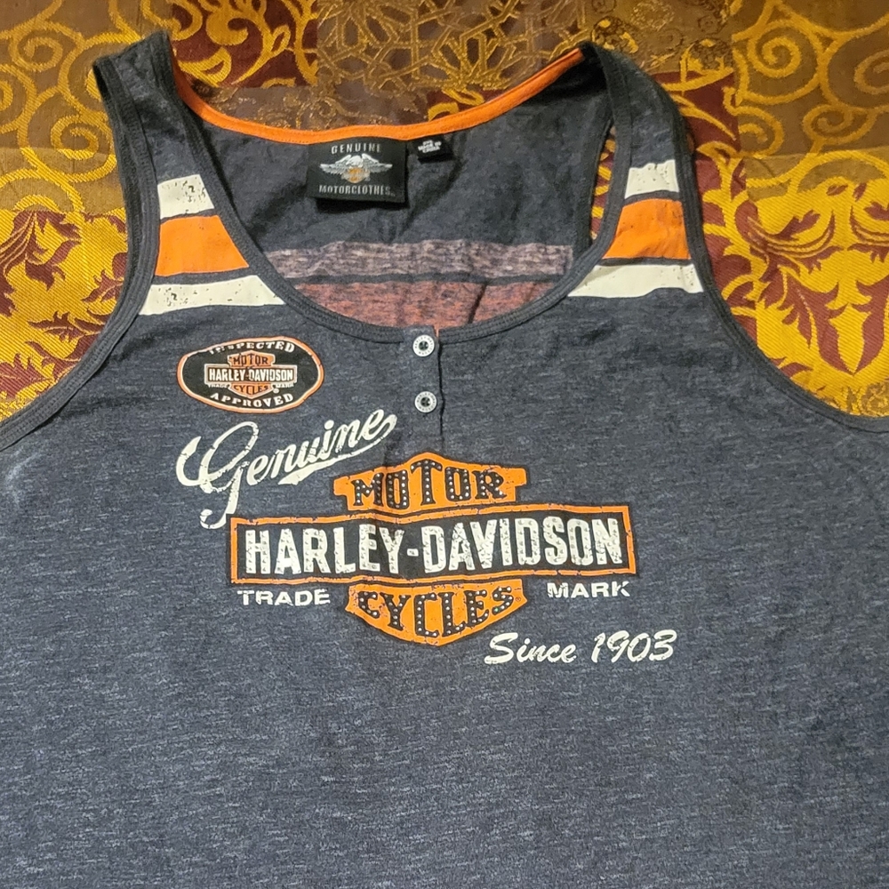 Womans Harley Davidson tank top